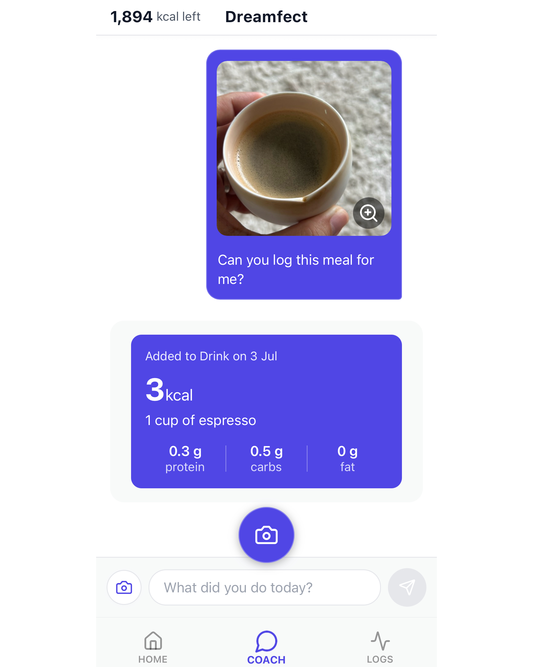 Coach1 Screenshot